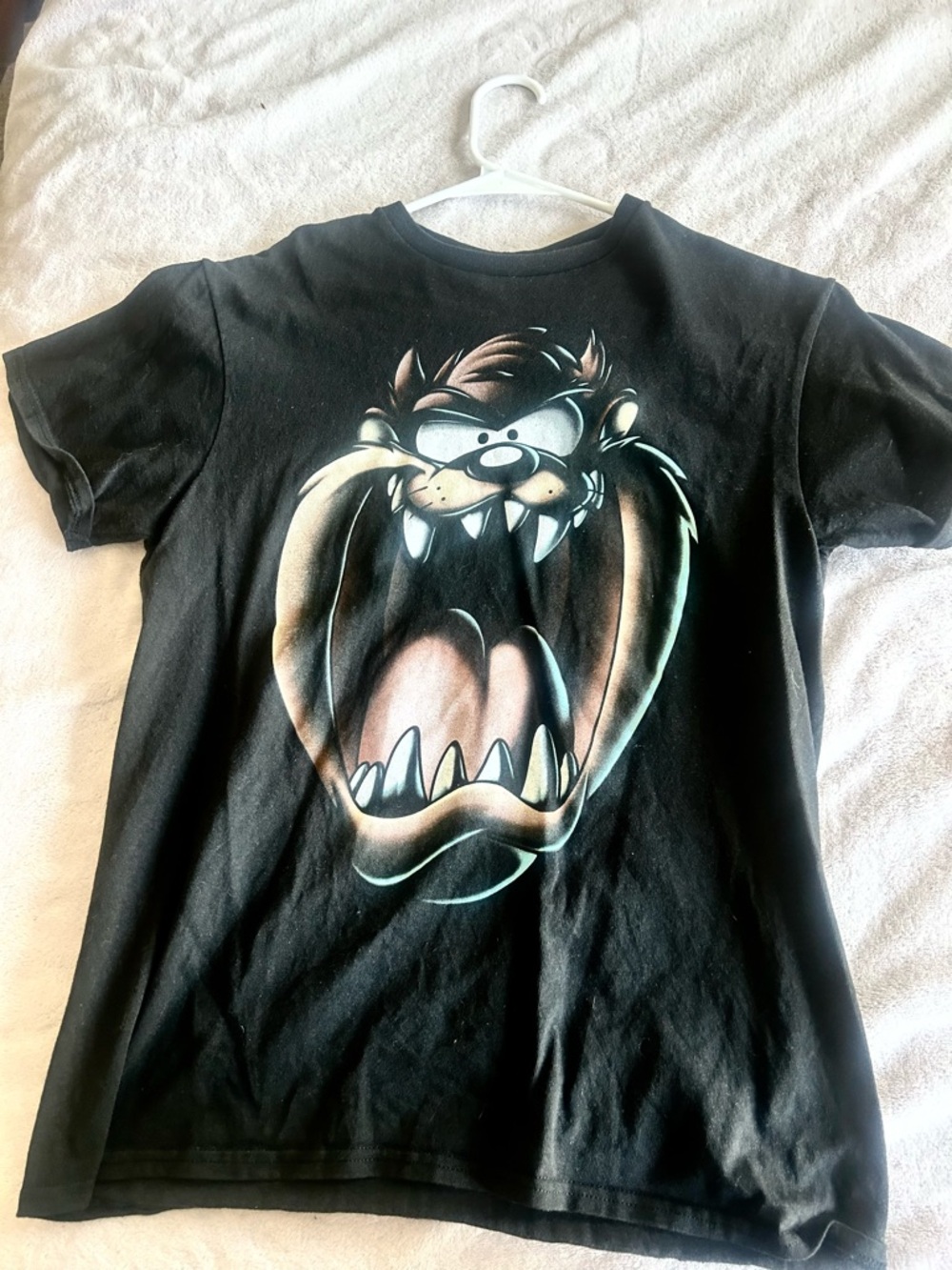 Kids Black Taz Graphic Tee - Looney Tunes Style